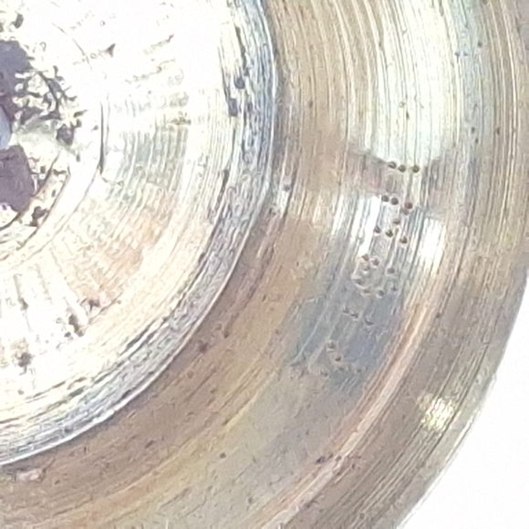 Vintage Ornate Engraved Solid Brass Teapot Genie Lamp Oil Pitcher India - Picture 10 of 11